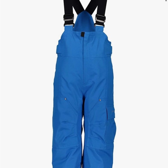 Obermeyer Kids Bright Blue Ski Pants bolt - Picture 1 of 6